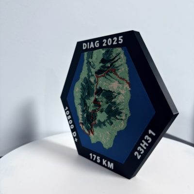Carte 3D murale spéciale outdoor