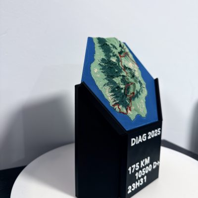 Carte 3D trophée