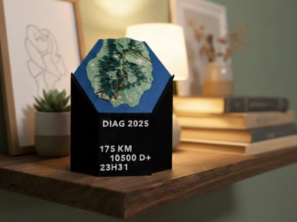 Hexa Trophée Carte 3D trophée