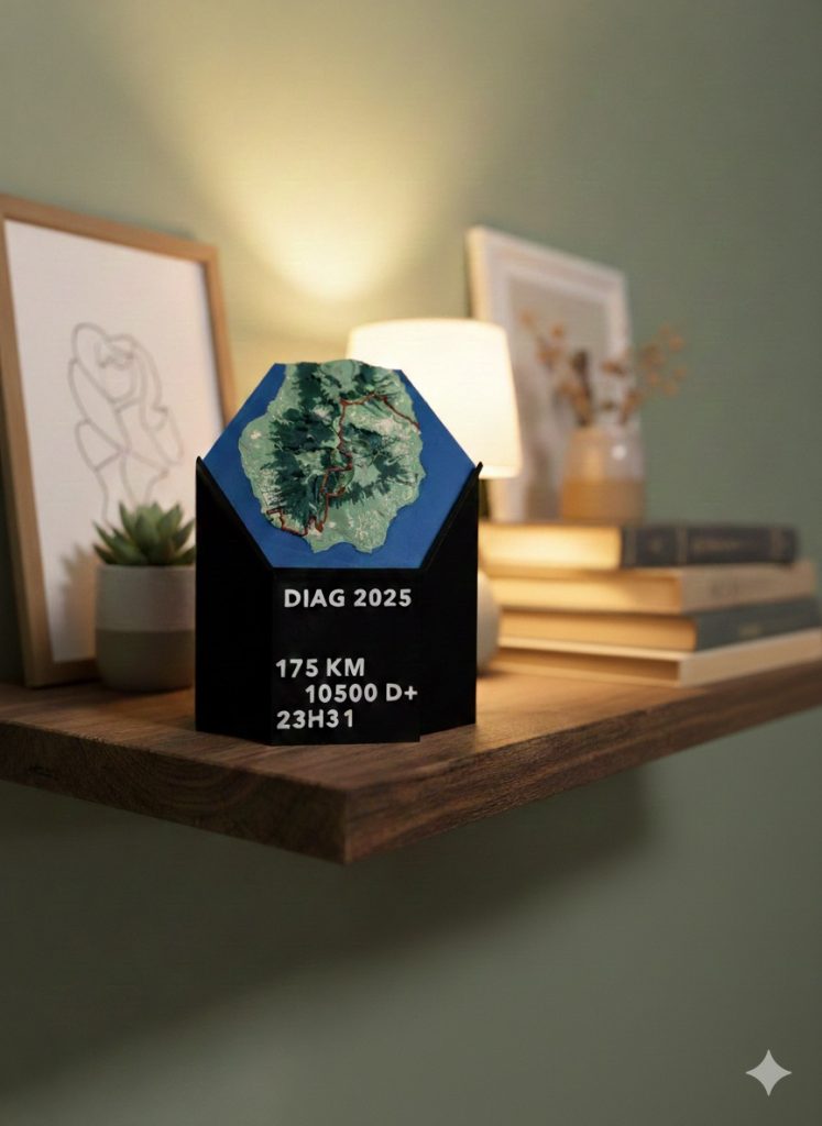 Carte 3D trophée