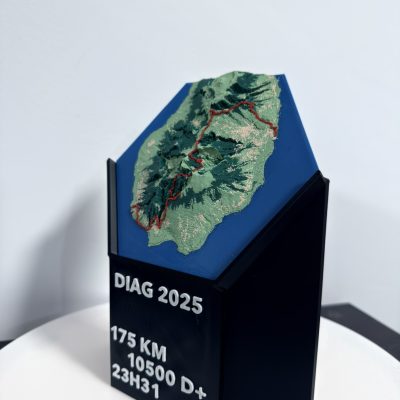 Carte 3D trophée