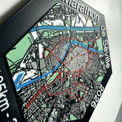 Carte 3D spéciale ville