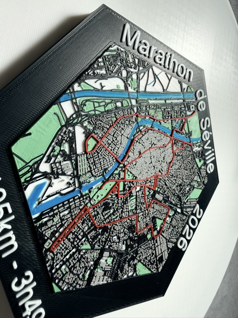 Carte 3D spéciale ville